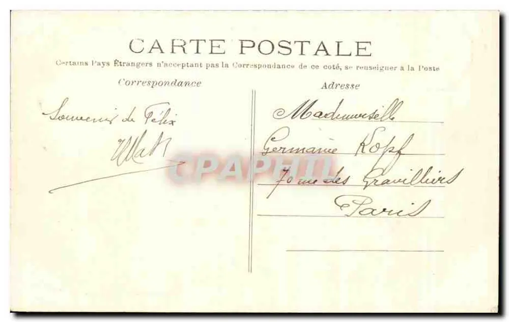 St-GERMAIN-en-LAYE — O Castelo vista geral — T. 2. — Editor: T. 2. - Verso