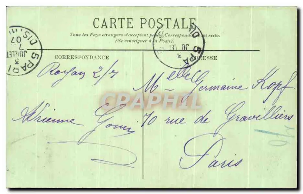 Le Bureau — Le Pont du Diable — LL. — n° 139 - Verso
