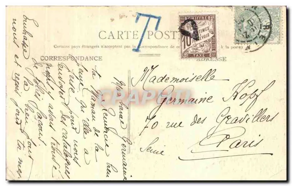 Reims — Igreja de São Maurício — Editor L. 21 - Verso