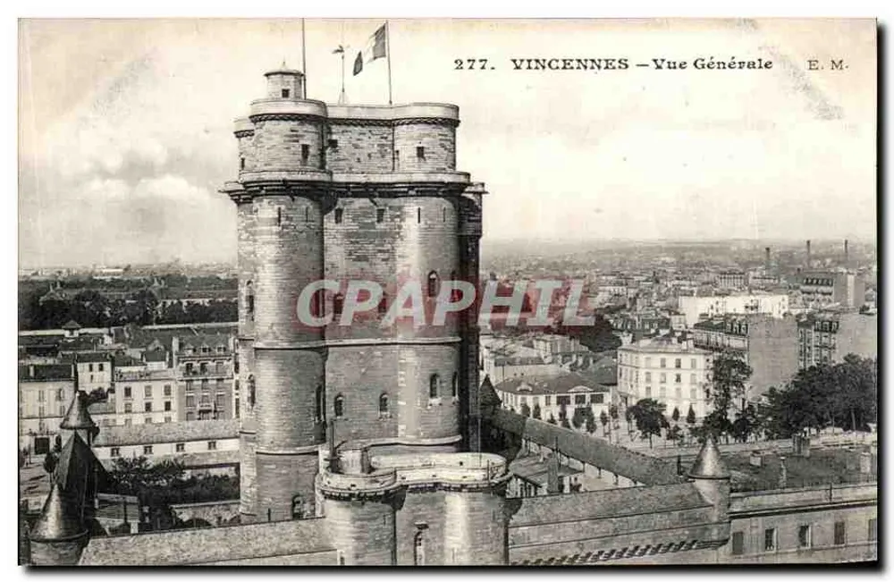 Vincennes — Vista Geral — E.M. n°277 - Frente