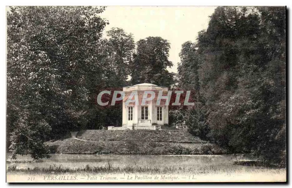 Versailles — Petit Trianon — Das Musikpavillon — L. (n° 231) - Vorderseite