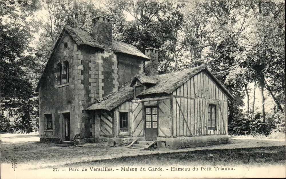 Wachhaus — Dorf Petit Trianon — Park von Versailles — n°37 - Vorderseite