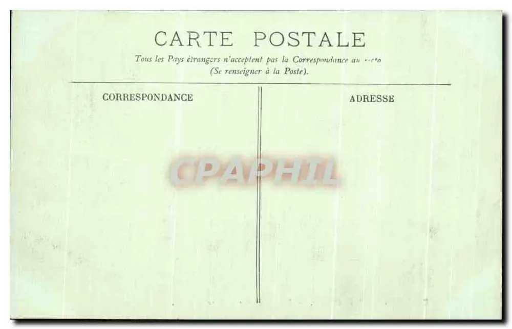 Versailles — Petit Trianon — La Fachada hacia el Parque — LL. — n° 209 - Reverso