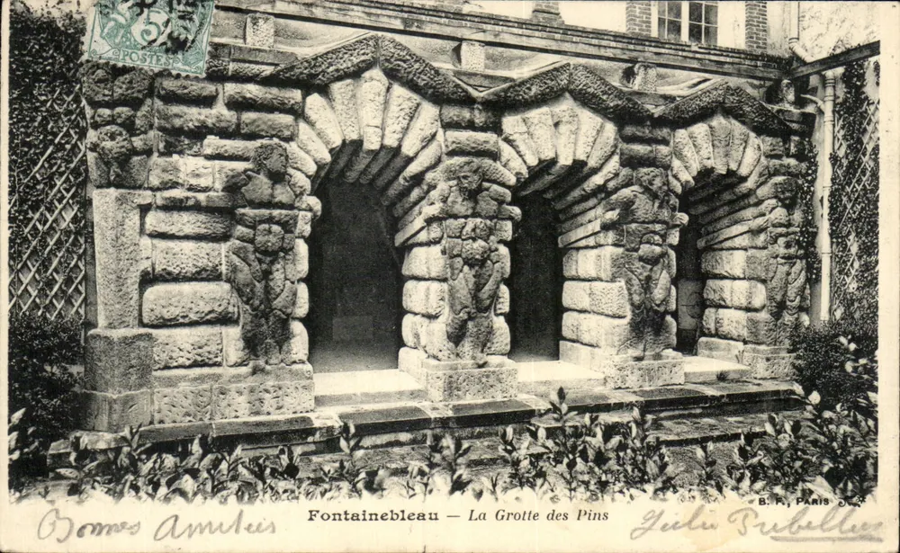Fontainebleau — Die Höhle der Kiefer — B.P. Paris - Vorderseite