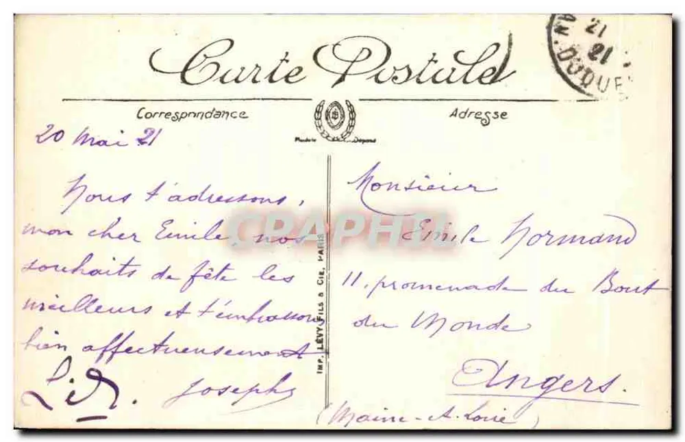 PARIS — Rathaus und Pont d'Arcole — LL - Rückseite