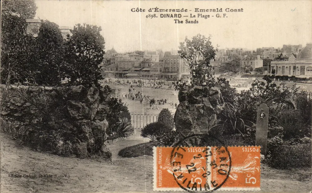 Dinard — Die Bucht — Edition Guérin, St-Malo (S.-V.) - Vorderseite