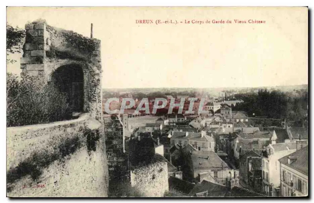 Dreux (E.-et-L.) — Das Wachhaus des alten Schlosses - Vorderseite