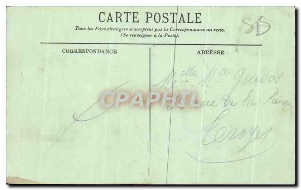 Honfleur — Igreja de São Leão — LL. - Verso