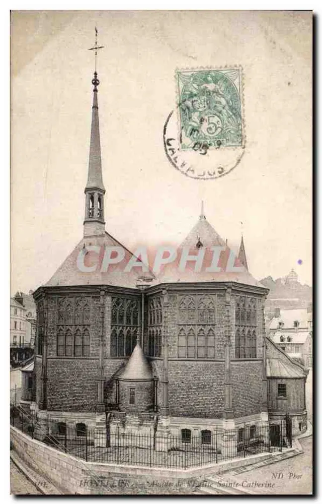 Igreja de Santa Catarina — Calvados — ND. Phot - Frente