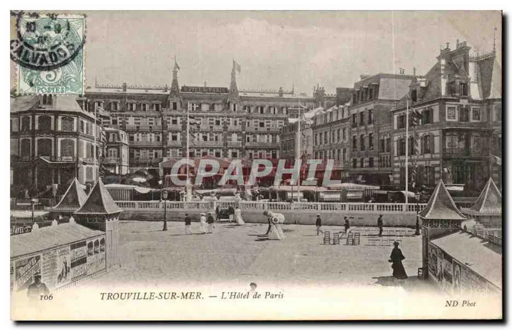 Trouville-sur-Mer — Das Hotel de Paris — ND Phot, n°106 - Vorderseite