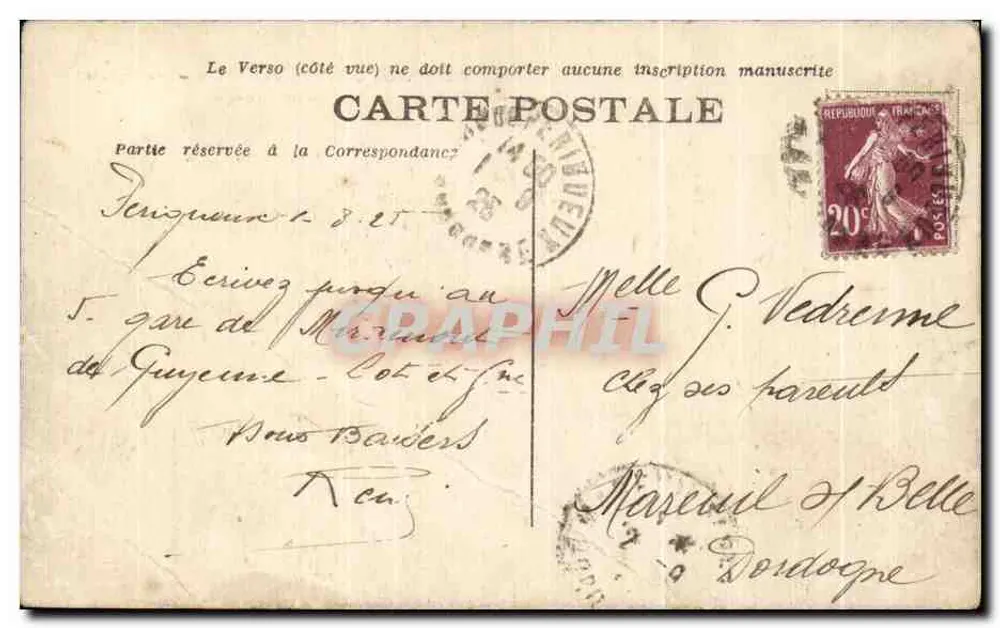 Périgueux — Cathédrale Saint-Front — éditeur VINY - Verso