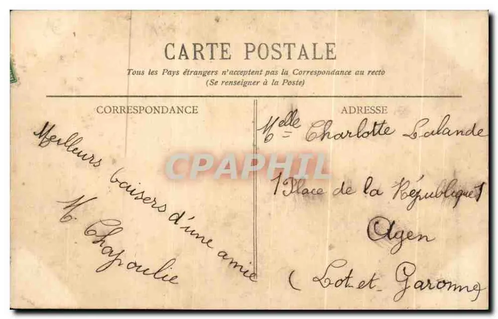 Bordeaux — Denkmal der Girondins — Südgruppe — BR — 642 - Rückseite