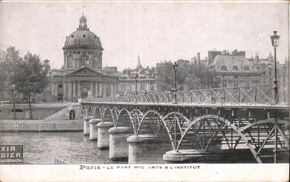Paris - O Ponte dos Artes & A Instituição — Xir Bier - Frente