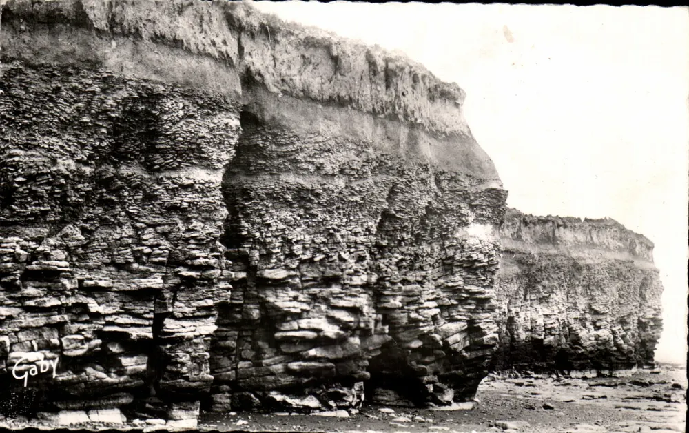 Die Klippen — Luc-sur-Mer (Calvados) — Éditions Gaby - Vorderseite