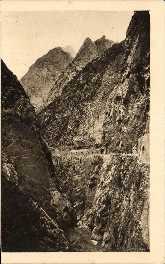 Gorges du Chabet El Akra — Die Schlucht des Teufelsbrückens — Édition d'Art N.Y.L. - Boussis - Vorderseite