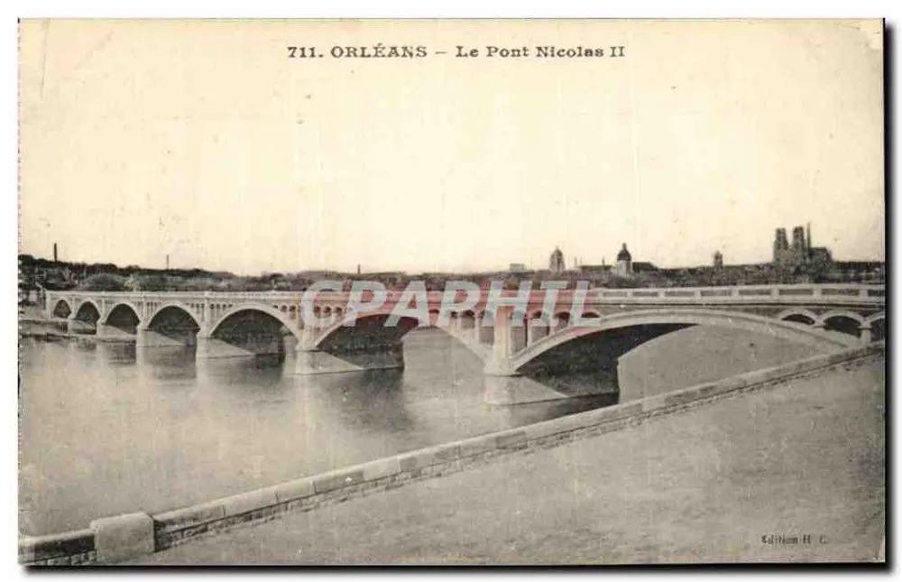 Orléans — Le Pont Nicolas II — Édition II C - Frente