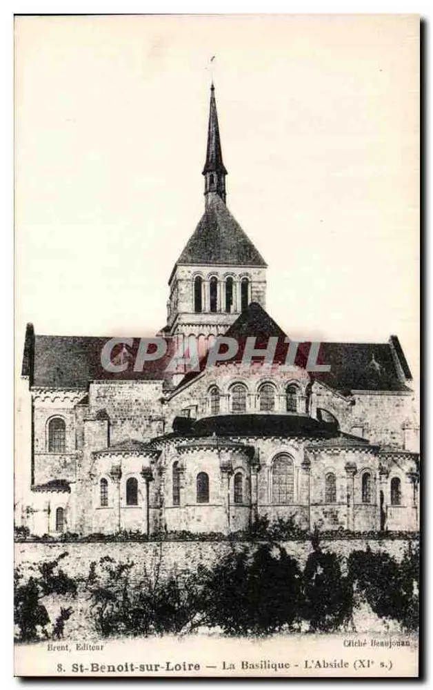 St-Benoît-sur-Loire — La Basilique — L'Abside (XIe s.) — Brent, Éditeur - Frente