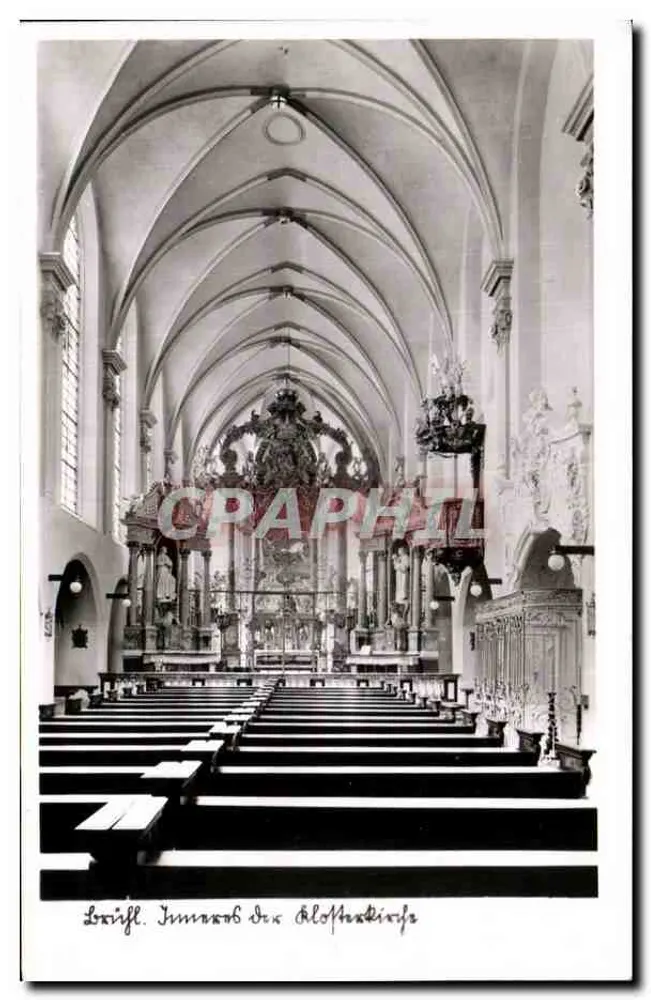 Interior da Klosterkirche — Brügge — editor Cekade, Bhl 8 - Frente