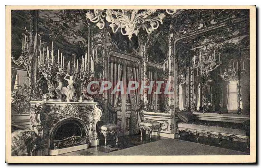 Spiegelsalon — Schloss Herrenchiemsee — Photo-Verlag Keereman & Stampf (Obs. Bayern) - Vorderseite
