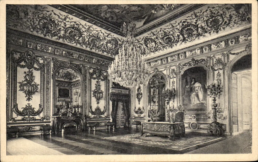 Empfangssaal des Schlosses Herrenchiemsee — Chiemsee, Deutschland — Photo-Verlag Keetman & Stampf (Coblenz, Bayern) - Vorderseite