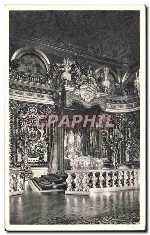 Schloss Herrenchiemsee — Prunkbett für Gäste — Photo-Verlag Keetman & Stampf (Oberbayern) - Vorderseite