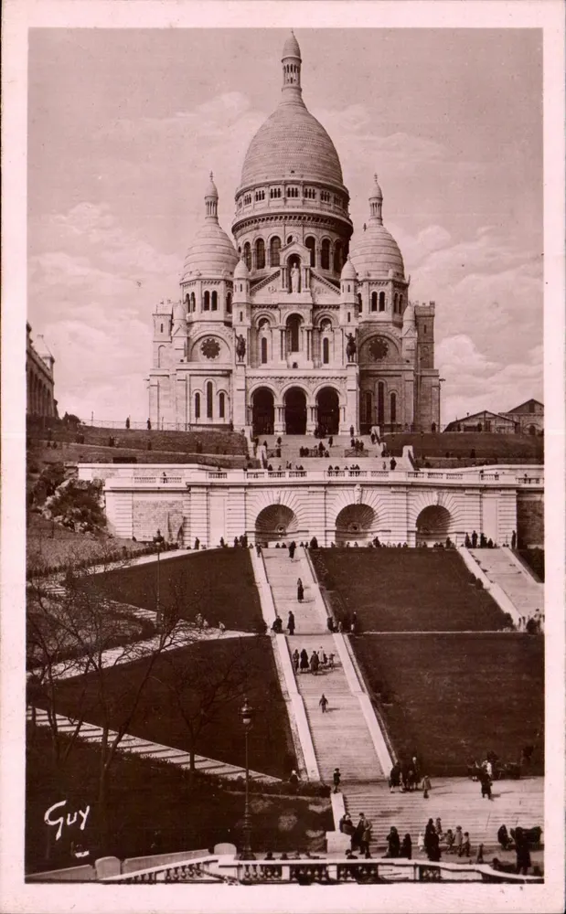 Sacré-Cœur de Montmartre — Panoramablick — Guy - Vorderseite