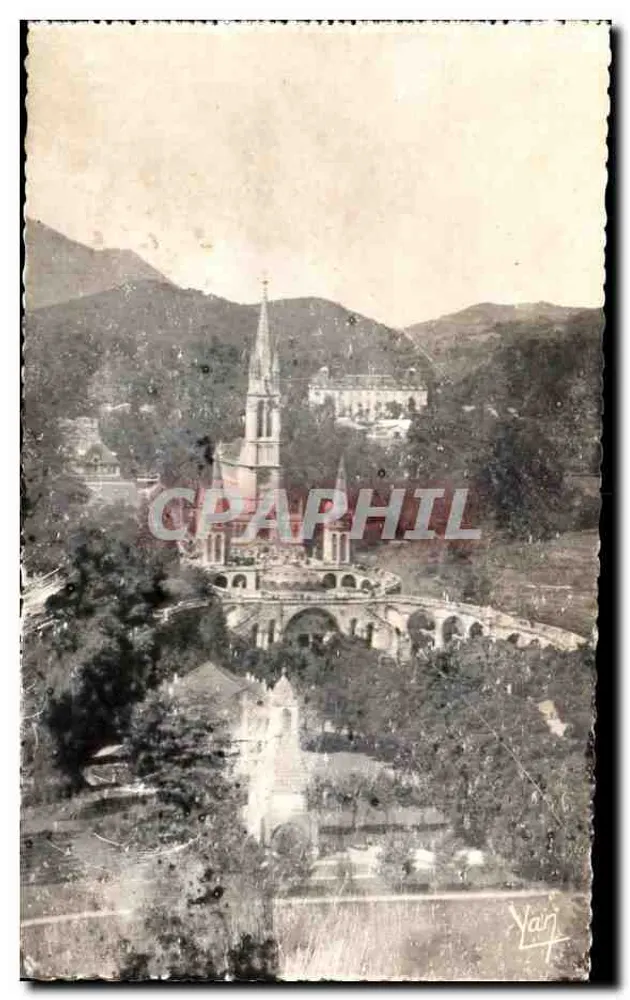 La Basilique vue du Château-Fort — Lourdes — Édition QUINAULT, Lourdes - Vorderseite