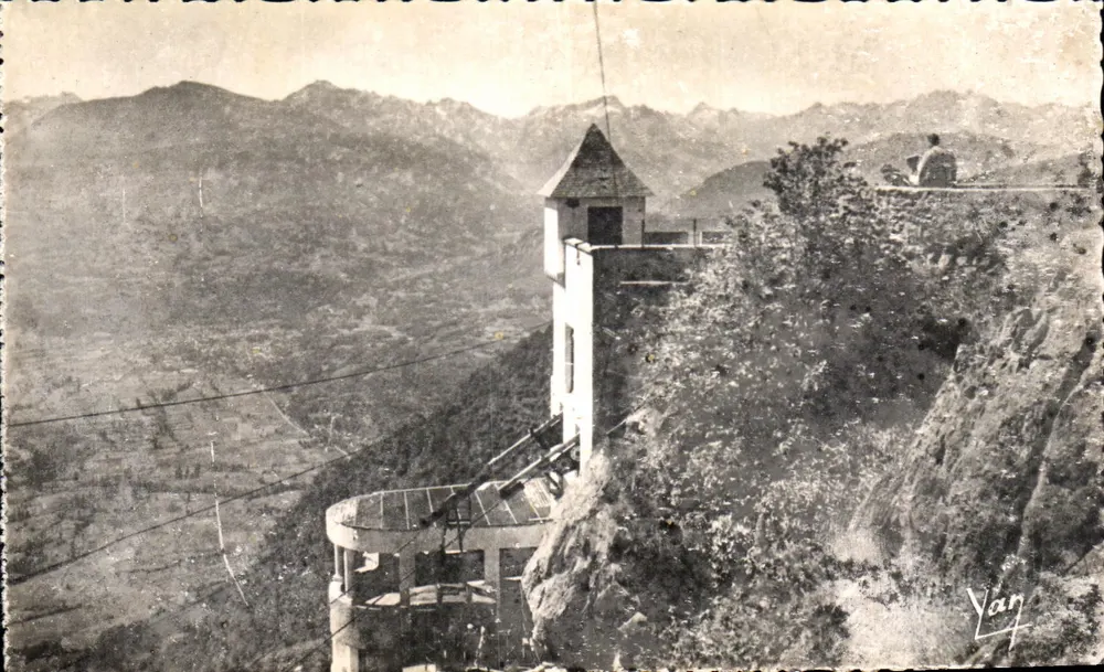 Lourdes — Seilbahn Pibeste — Oberstation — Edition QUINAULT, Lourdes - Vorderseite