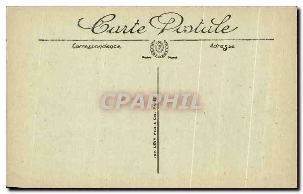 Umgebung von Cauterets — Chemin de la Raillère und der Cabaliros — LL. - Rückseite
