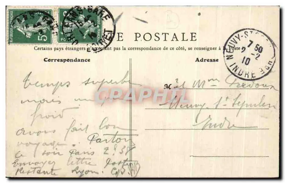 Orléans - Most Królewski — Stara pocztówka n°556, wydawca DNG - Rewers
