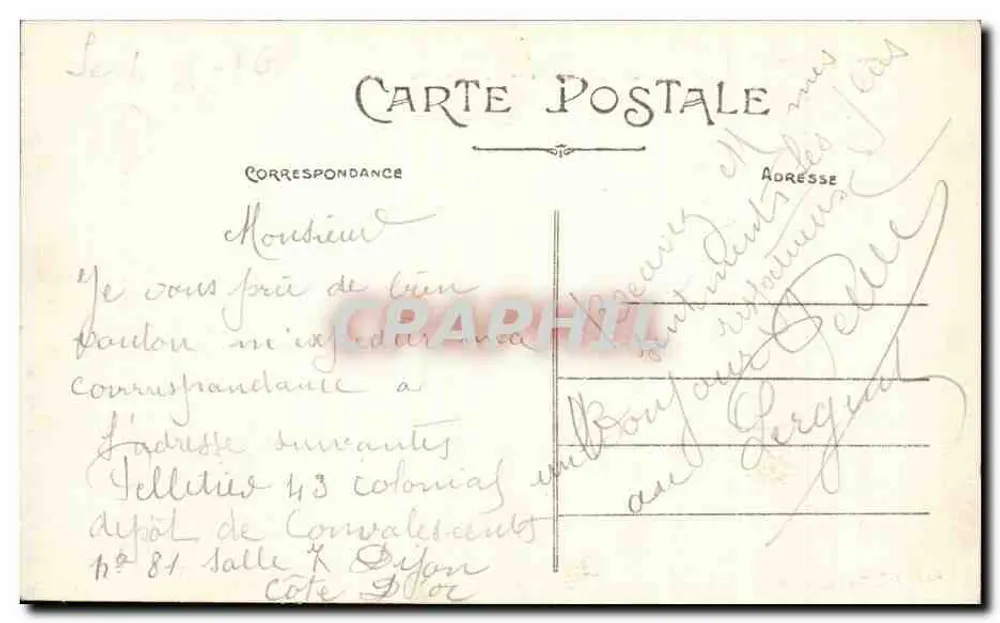 Orléans — O Ponte Nicolas II — Edição H. C. n° 402 - Verso