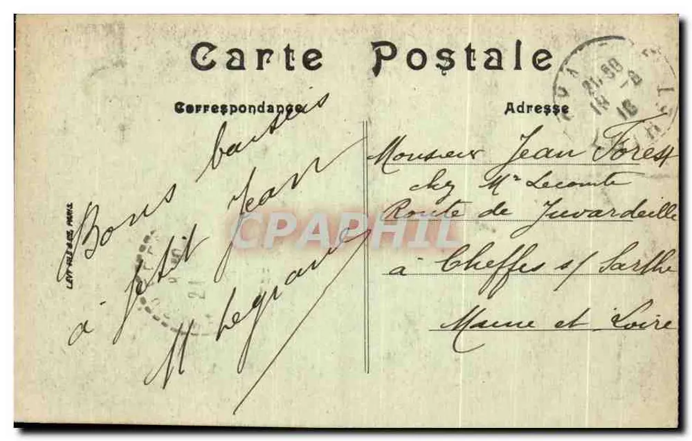 Montargis — O Jardim Durgy — LL. — Editor LL. - Verso