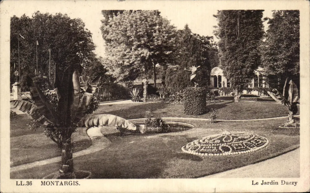 Montargis — O Jardim Durzy — LL.36 - Frente