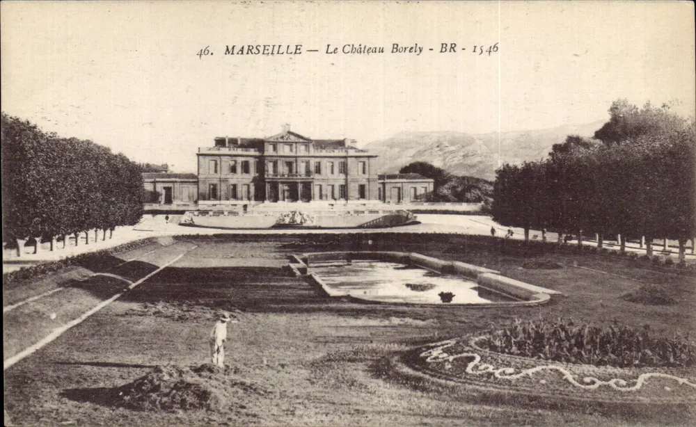 Marselha — O Castelo Borely — BR - 1546 - Frente