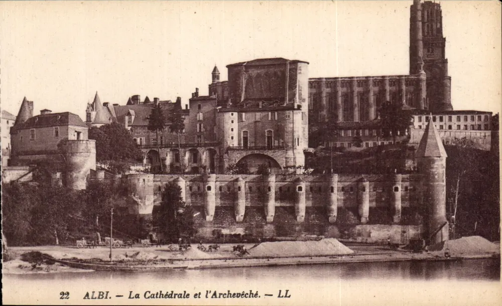 Albi — A Catedral e o Arcebispo — LL - Frente