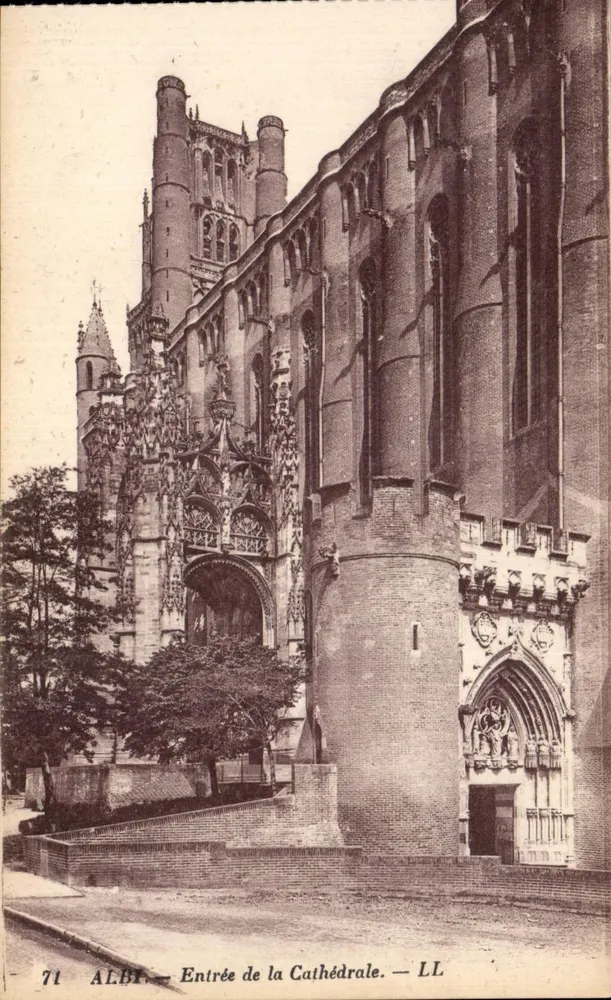 Albi — Entrada da Catedral — LL - Frente