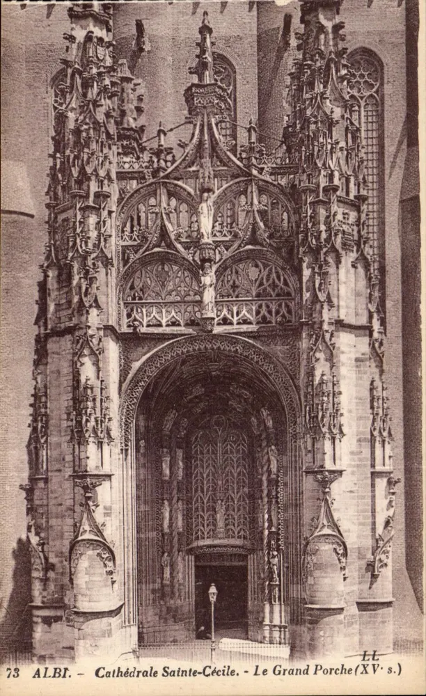Albi - Kathedrale Sainte-Cécile - Der Große Portal (15. Jahrhundert) - Vorderseite