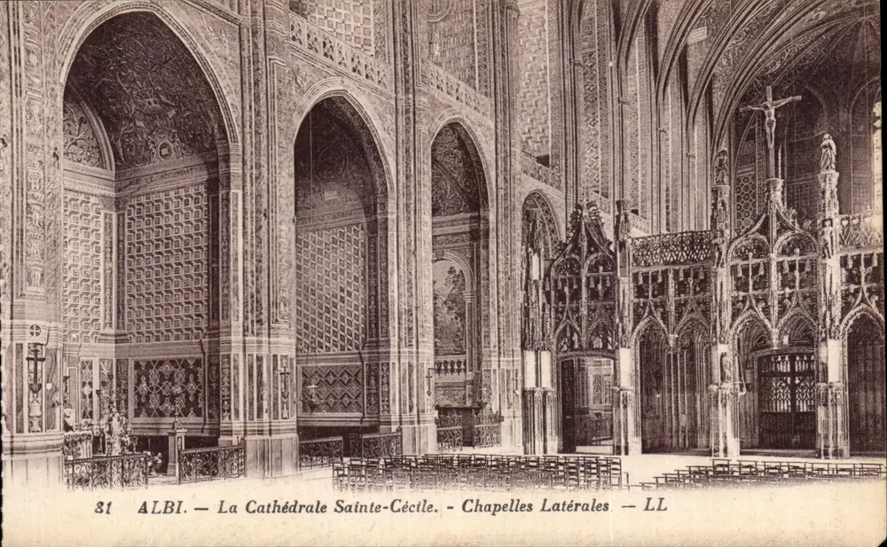 Albi — Kathedrale Sainte-Cécile — Seitenkapellen — LL - Vorderseite
