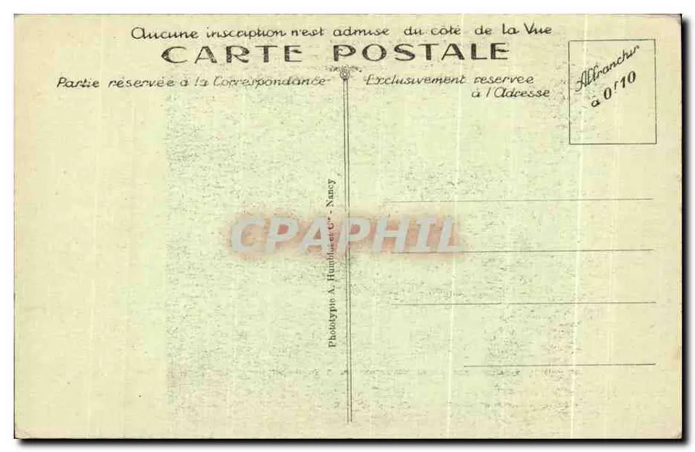 Ossuário de DOUAUMONT — Facha Principal — Léon AZEMA e Jacques HARDY, Arquitetos, n° 5297 - Verso