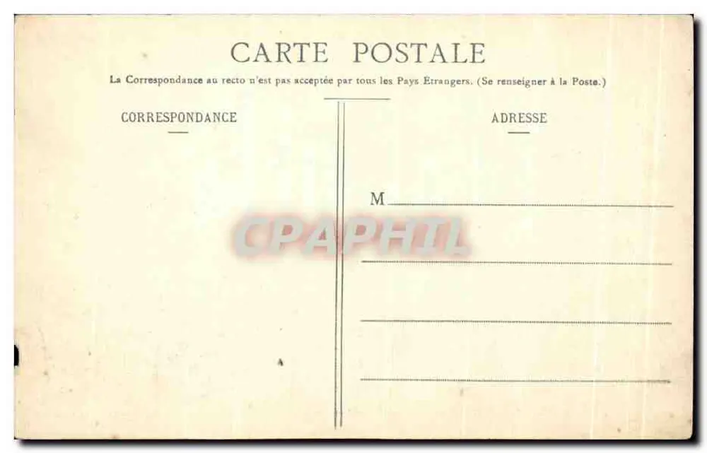 Versailles - Park des Grand Trianon - Das französische Pavillon — Mme Moreau, Verlag, Versailles - Rückseite