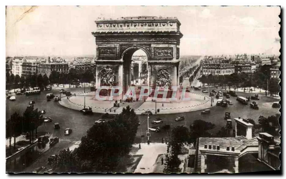 Arco do Triunfo — Praça da Estrela — Paris — editor A. C. 6. PARIS - Frente