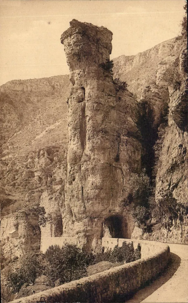 Gorges du Tarn — Der Tunnel — Pougnadoires - Vorderseite