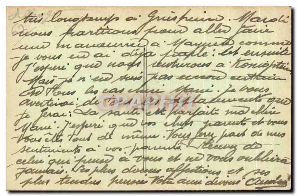 Griesheim — Lazarett des Camps - Rückseite