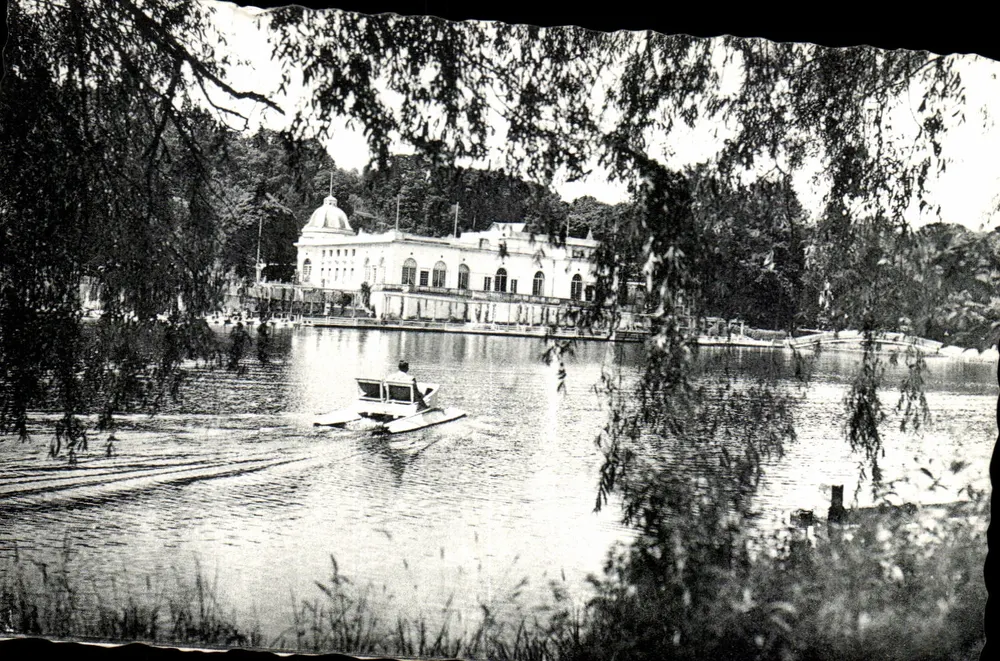Bagnolles-de-l'Orne — Le Caros du Lac — Cie des Arts Photomecaniques, Parigi-Strasburgo - Recto