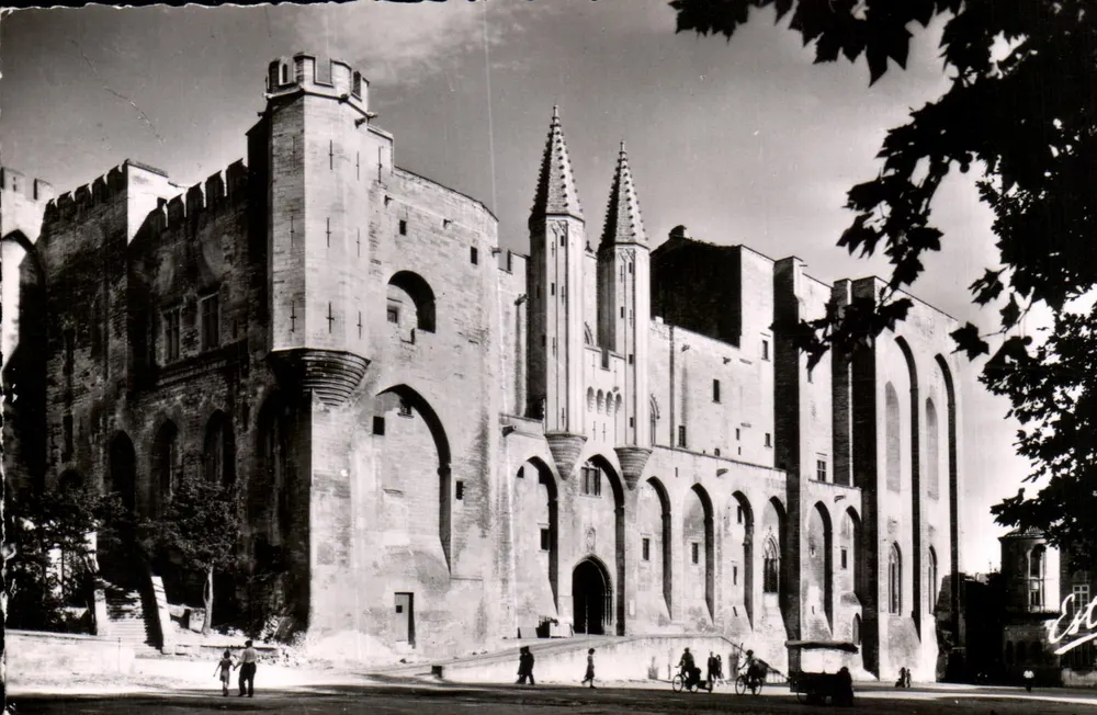 Avignon — Palais des Papes : Fassade von Clement VI — Éditions de Luxe Estel - Vorderseite