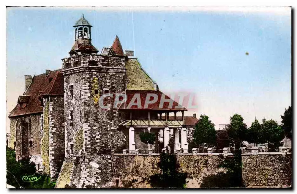 Montluçon (Allier) — Das alte Bourbon-Schloss und seine Esplanade (15. und 16. Jahrhundert) — Photo Macon (S.-Et.-L.) - Vorderseite