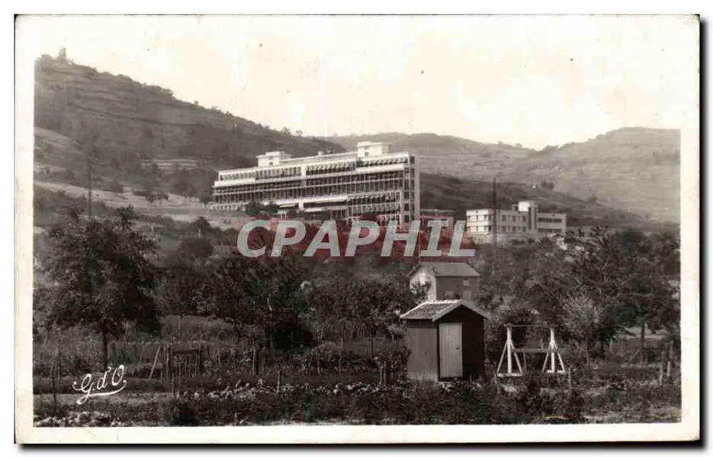 Sanatorium Montferrand — allgemeine Ansicht — Architekt Aubert - Vorderseite