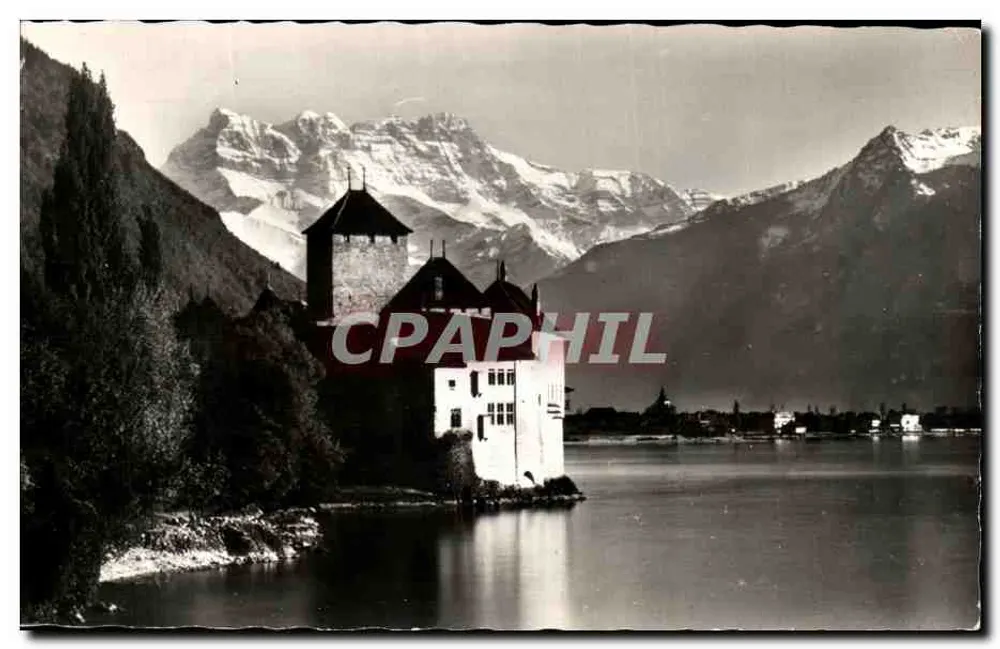 Schloss Chillon — Dents du Midi — Edition Mont-Blanc-Lamagni - Vorderseite