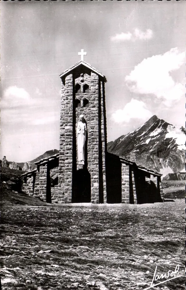 Chapelle de l'Iseran — Die höchste Straße Europas — Lansol - Vorderseite