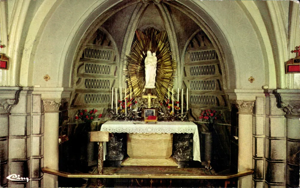 A cripta de Lourdes — Cripta — Impressor CIM - Frente